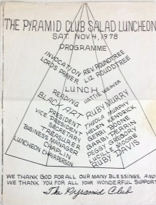 1978 Luncheon Program